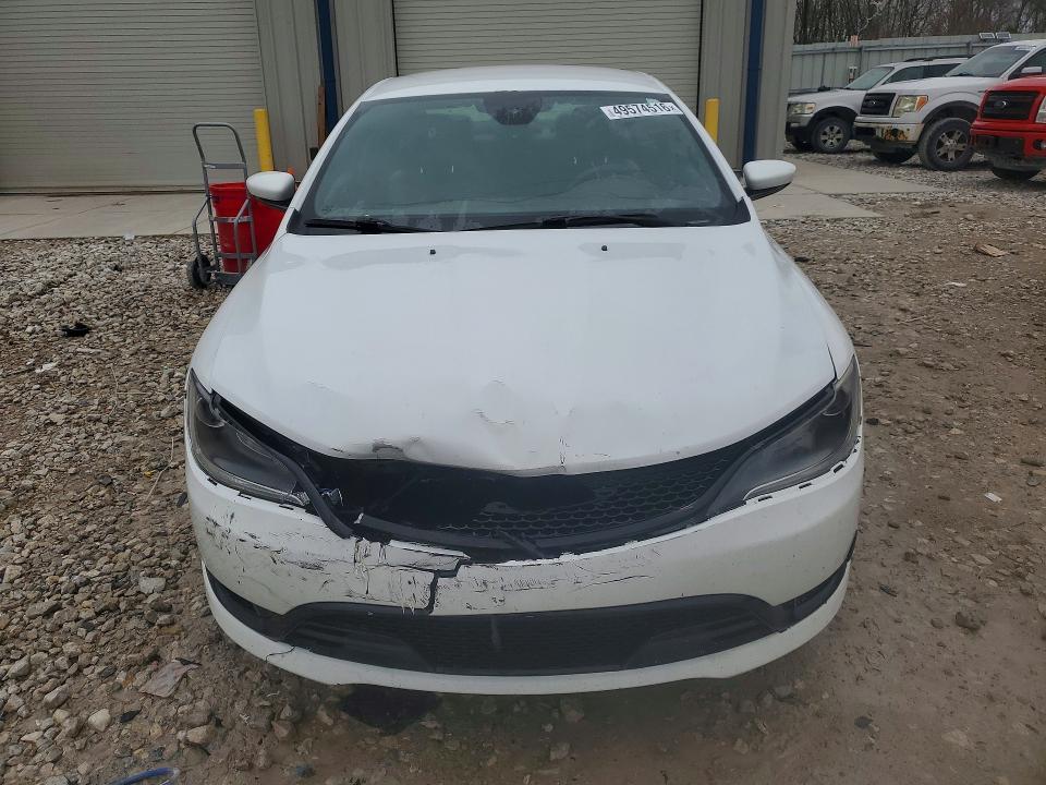2015 Chrysler 200 VIN 1C3CCCBB0FN689042 COPART salvage auction — FRONT END, In - Cert Of Title-Salvage Title, sold $200 on 2026-07-09 (photo 5)