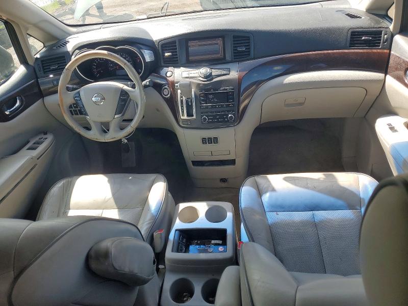 2011 Nissan Quest VIN JN8AE2KPXB9007567 COPART salvage auction — FRONT END, Oh - Cert Of Title-Salvage, sold $425 on 2026-07-09 (photo 8)