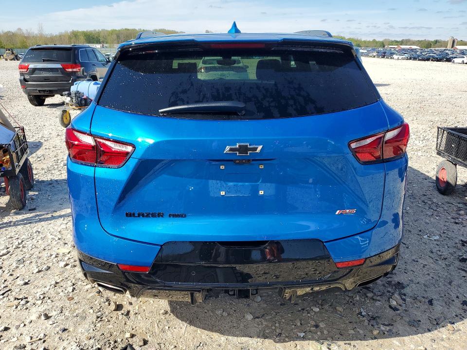 2020 Chevrolet Blazer VIN 3GNKBKRS5LS721969 COPART salvage auction — VANDALISM, Mi - Certificate Of Title, sold $15,500 on 2026-07-30 (photo 6)