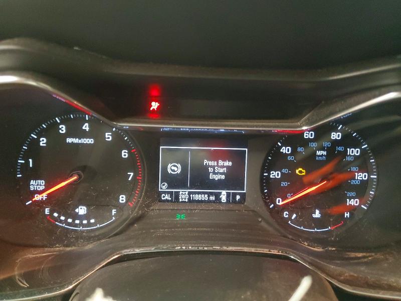2022 Chevrolet Trailblazer VIN KL79MSSL6NB022480 COPART salvage auction — FRONT END, Wy - Cert Of Title-Salvage, sold $3,500 on 2026-07-29 (photo 9)