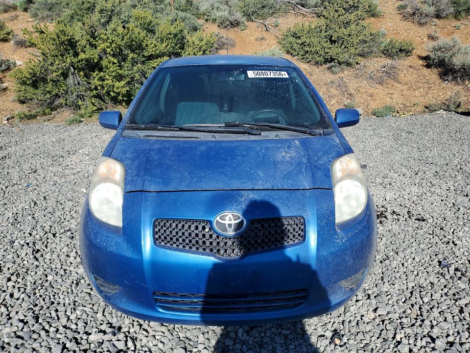 2008 Toyota Yaris VIN JTDJT923485186289 COPART salvage auction — MINOR DENT/SCRATCHES, CA - CERTIFICATE OF TITLE, sold $150 on 2026-07-21 (photo 5)