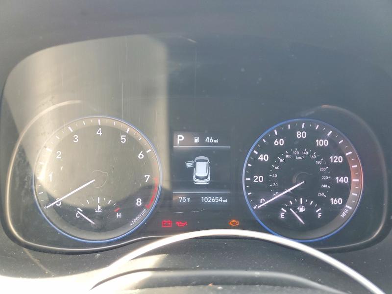 2021 Hyundai Kona VIN KM8K12AA4MU607649 COPART salvage auction — FRONT END, In - Certificate Of Title, sold $2,650 on 2026-07-07 (photo 9)
