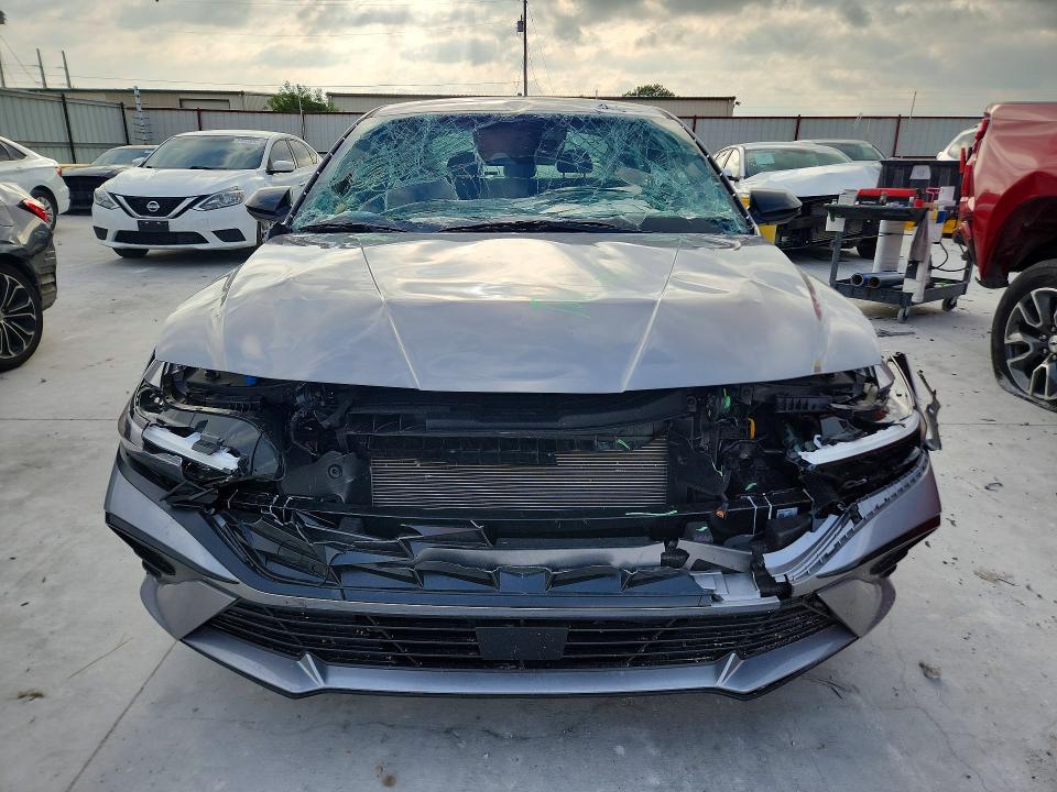 2026 Hyundai Elantra VIN KMHLS4DG5TU113697 COPART salvage auction — FRONT END, Tx - Salvage Vehicle Title, sold $7,400 on 2026-07-14 (photo 5)