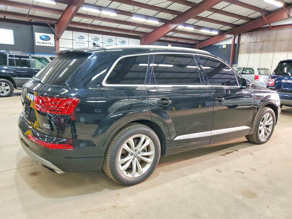 2017 Audi Q7 VIN WA1AAAF79HD021360 COPART salvage auction — FRONT END, Va - Certificate Of Title, sold $8,600 on 2026-07-09 (photo 3)