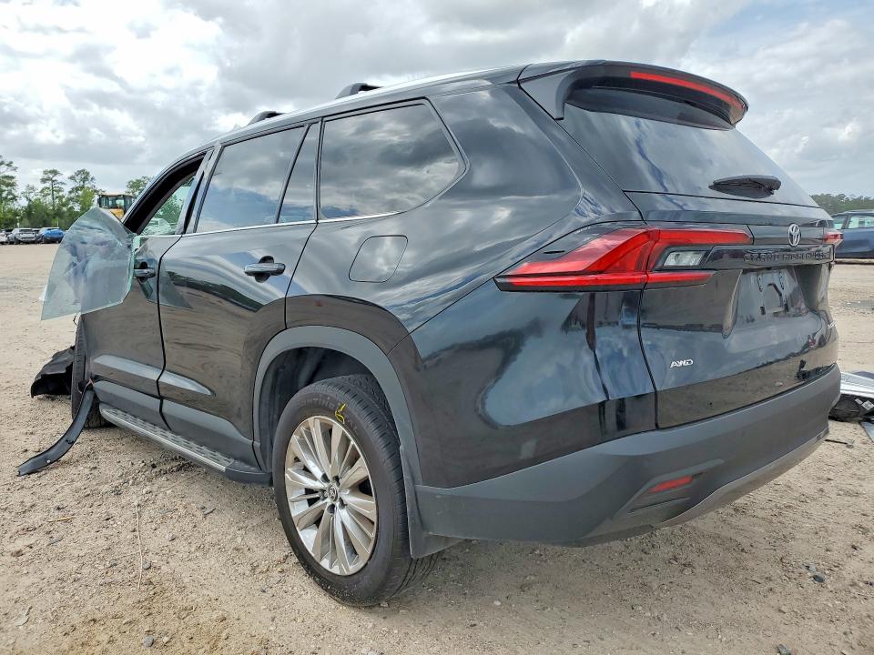 2025 Toyota Highlander VIN 5TDAAAB54SS085070 COPART salvage auction — FRONT END, Tx - Salvage Vehicle Title, sold $17,700 on 2026-07-10 (photo 2)