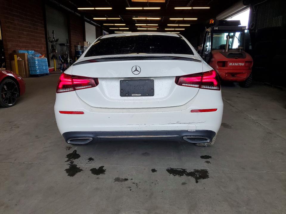2019 Mercedes-benz A-klasse VIN WDD3G4EB7KW021119 COPART salvage auction — FRONT END, Salvage Title, sold $4,700 on 2026-07-15 (photo 6)