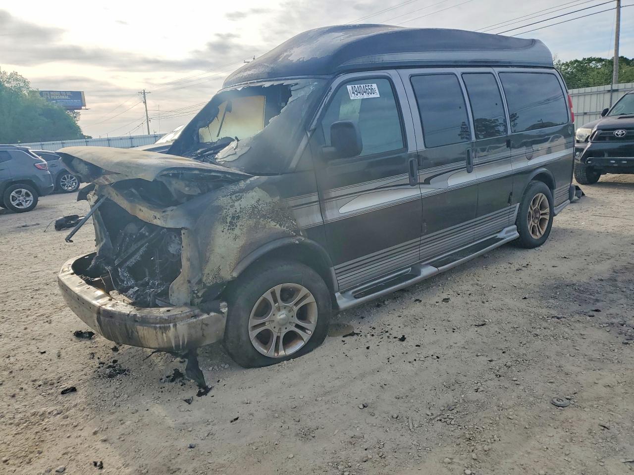 2005 Chevrolet Express 1500 VIN 1GBFG15T351173323 COPART salvage auction — Burn, AL - CERT OF TITLE-SALVAGE TITLE, sold $275 on 2026-07-09 (photo 1)