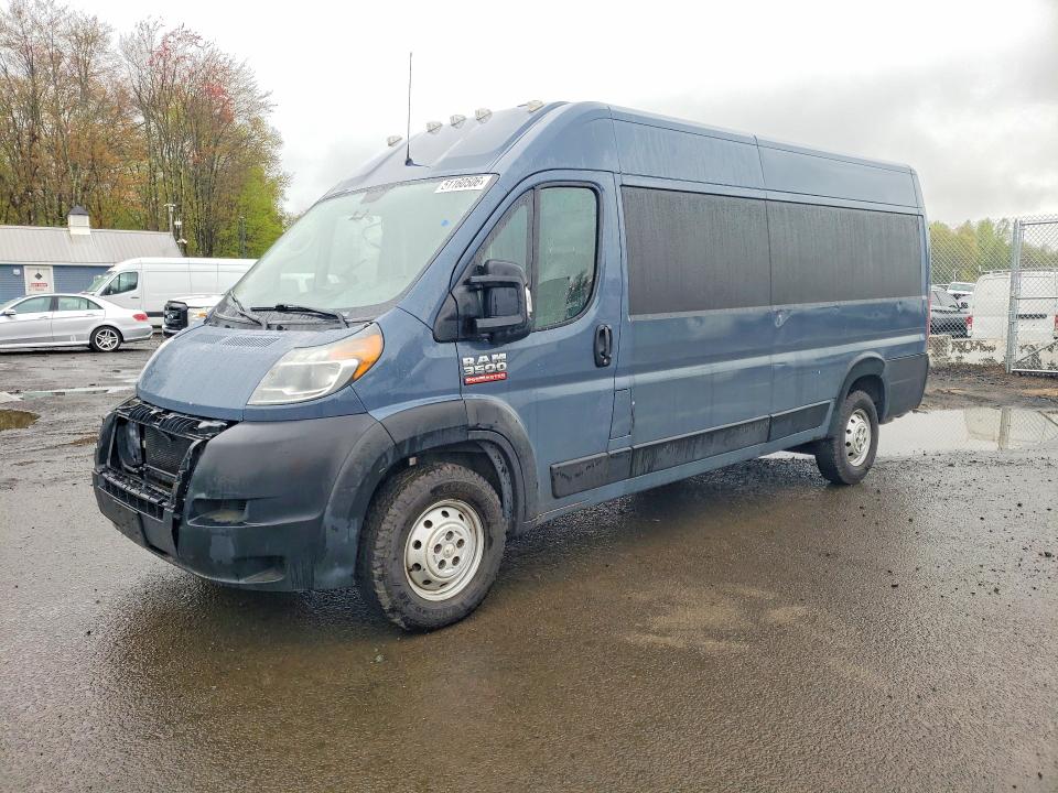 2019 Ram Promaster 3500 VIN 3C6URVJG3KE561763 — COPART salvage auction photo