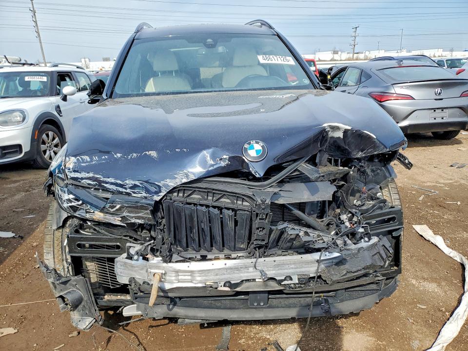 2022 BMW X7 VIN 5UXCW2C05N9L10679 COPART salvage auction — FRONT END, Il - Salvage Certificate, sold $20,200 on 2026-07-21 (photo 5)