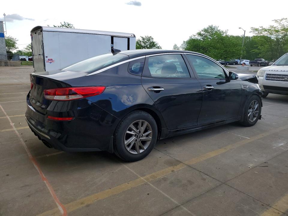 2019 Kia Optima VIN 5XXGT4L32KG325785 COPART salvage auction — FRONT END, In - Cert Of Title-Salvage Title, sold $1,100 on 2026-07-07 (photo 3)