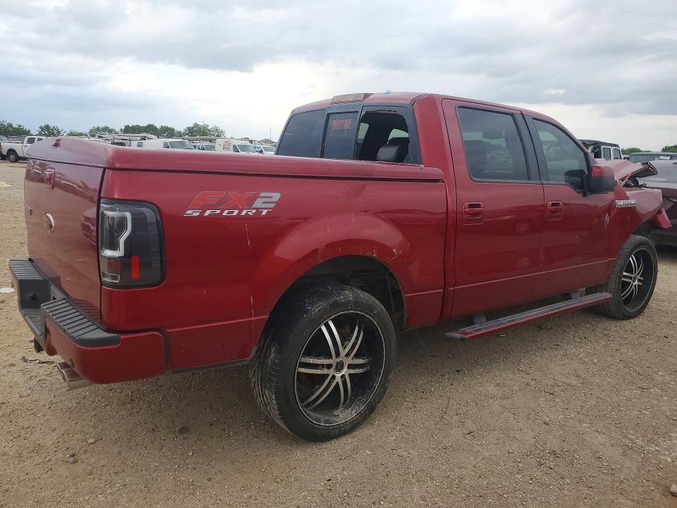 2007 Ford F-150 lightning VIN 1FTPW12V27KB48970 COPART salvage auction — FRONT END, Tx - Salvage Vehicle Title, sold $1,000 on 2026-07-02 (photo 3)