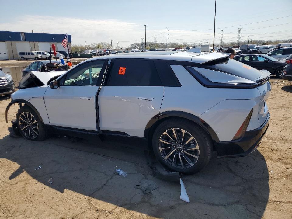 2026 Cadillac Lyriq VIN 1GYKPURL0TZ308871 COPART salvage auction — FRONT END, Mi - Cert Of Title-Salvage Vehicle, sold $8,500 on 2026-07-02 (photo 2)