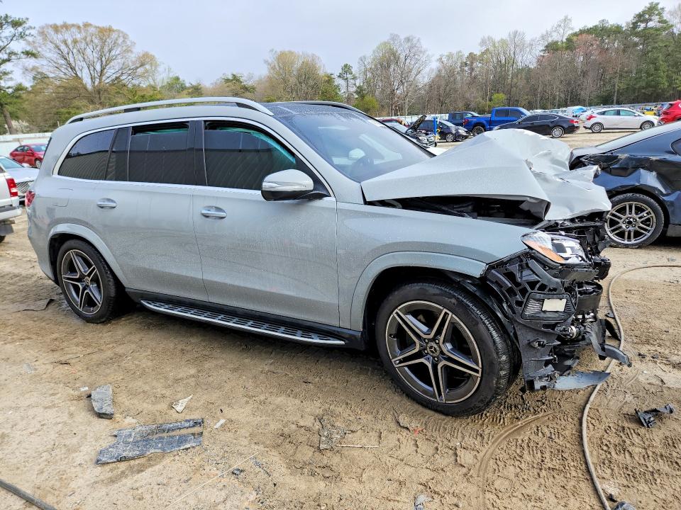 2025 Mercedes-benz Gls-klasse VIN 4JGFF5KE3SB338512 COPART salvage auction — Front End, NY - MV-907A SALVAGE CERTIFICATE, sold $25,500 on 2026-06-23 (photo 4)