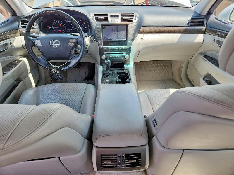 2010 Lexus Ls VIN JTHBL5EF1A5097478 COPART salvage auction — REAR END, Al - Cert Of Title-Salvage Title, sold $2,600 on 2026-07-14 (photo 8)