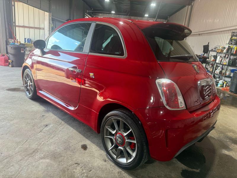 2012 Fiat 500 VIN 3C3CFFFH8CT337233 COPART salvage auction — NORMAL WEAR, Tx - Cert Of Title-Rebuilt Salvage (P), sold $7,700 on 2026-07-21 (photo 3)