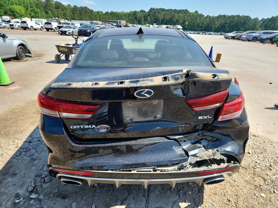 2016 Kia Optima VIN 5XXGV4L26GG030374 COPART salvage auction — REAR END, Ms - Cert Of Title-Salvaged, sold $2,000 on 2026-07-17 (photo 6)
