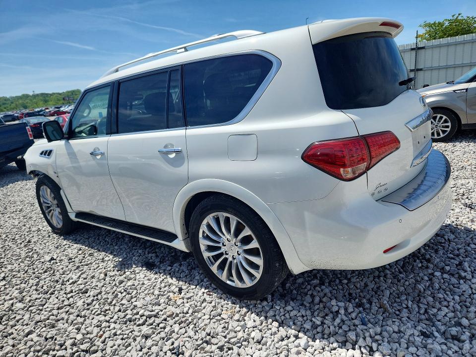 2017 Infiniti VIN JN8AZ2NE1H9157557 COPART salvage auction — FRONT END, Il - Salvage Certificate, sold $4,750 on 2026-07-20 (photo 2)