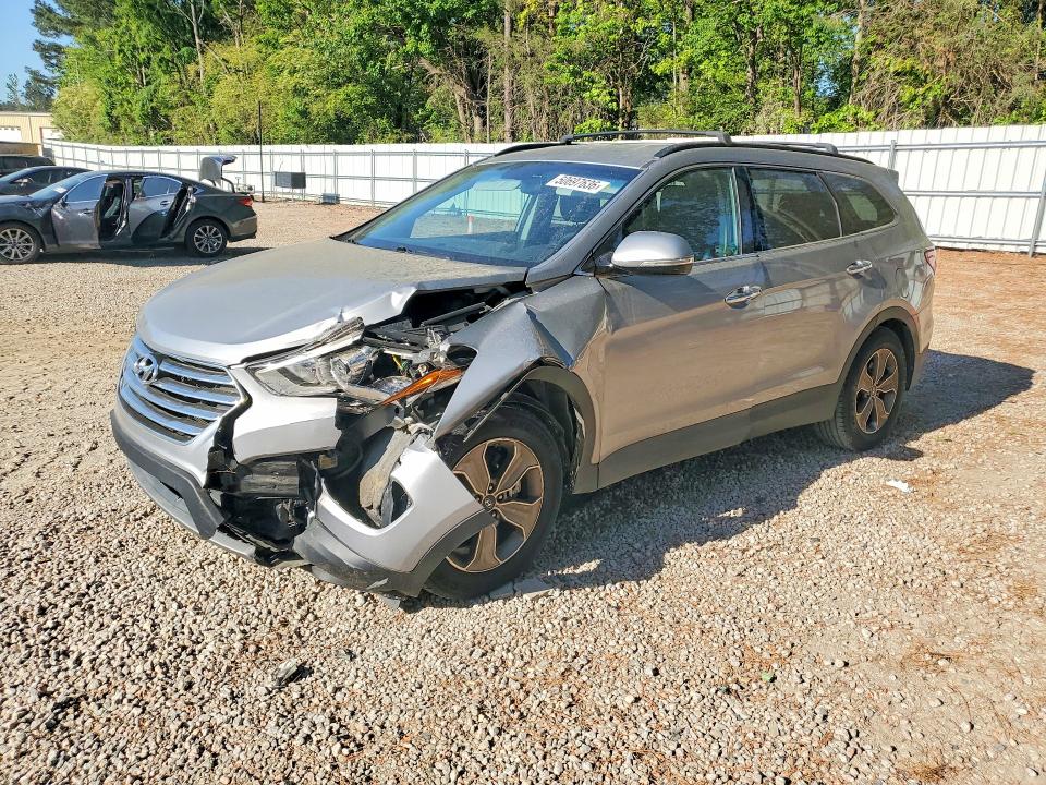 2013 Hyundai Santa fe VIN KM8SN4HF4DU006730 COPART salvage auction — FRONT END, Nc - Certificate Of Title, sold $2,050 on 2026-07-06 (photo 1)