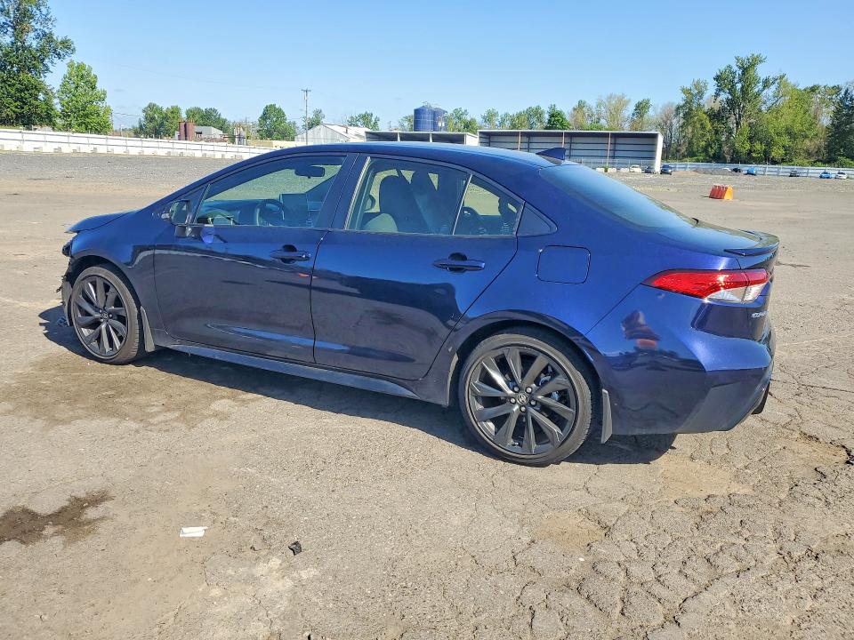 2025 Toyota Corolla VIN JTDBCMFE8S3084290 COPART salvage auction — FRONT END, Or - Salvage Title Certificate, sold $12,800 on 2026-07-06 (photo 2)