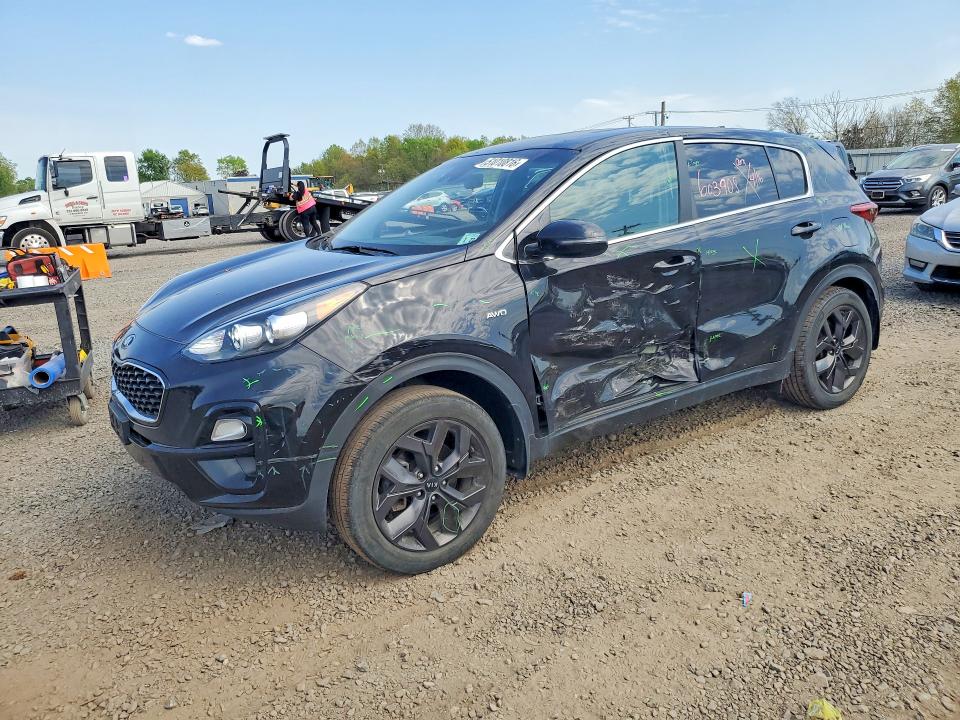 2022 Kia Sportage VIN KNDPMCAC4N7027343 COPART salvage auction — SIDE, Id - Salvage Certificate Of Title, sold $375 on 2026-07-10 (photo 1)