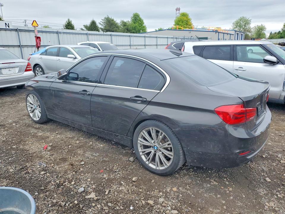 2016 BMW 3er VIN WBA8E3G56GNU04826 COPART salvage auction — FRONT END, Md - Cert Of Salvage > 75% Damage, sold $800 on 2026-08-10 (photo 2)