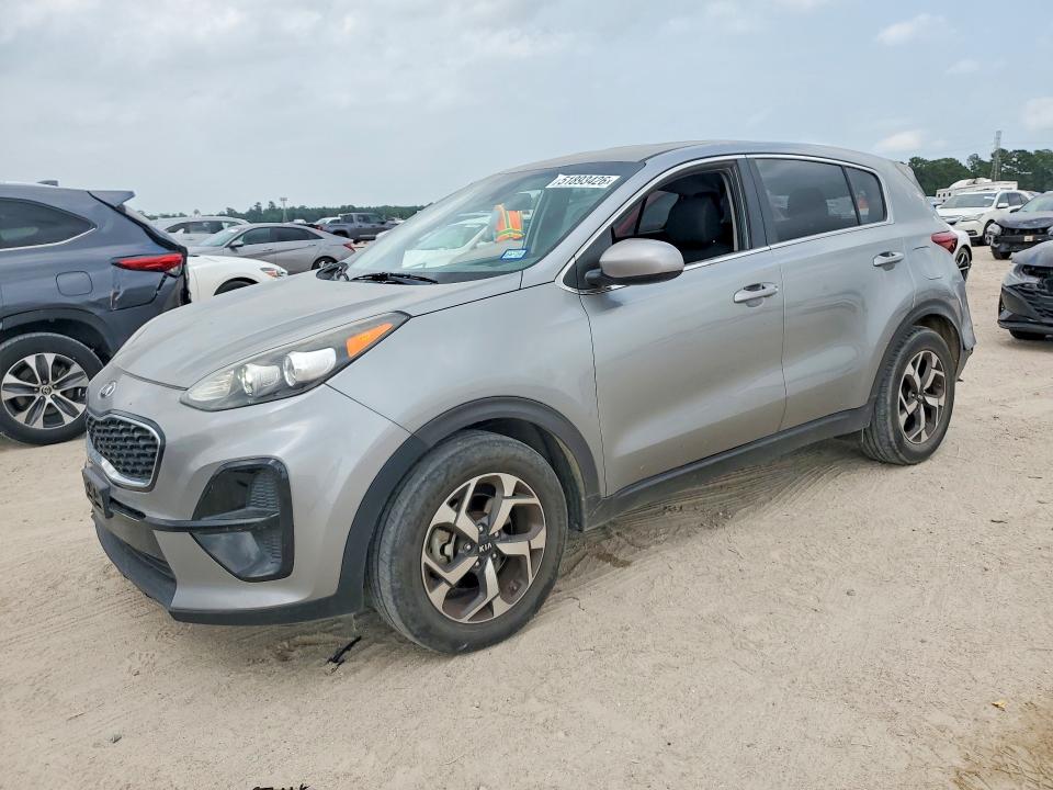 2021 Kia Sportage VIN KNDPM3AC9M7913060 COPART salvage auction — REAR END, Tx - Salvage Vehicle Title, sold $3,550 on 2026-07-10 (photo 1)