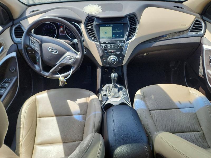2017 Hyundai Santa fe VIN 5XYZWDLA3HG410962 COPART salvage auction — FRONT END, Al - Cert Of Title-Salvage Title, sold $225 on 2026-07-21 (photo 8)