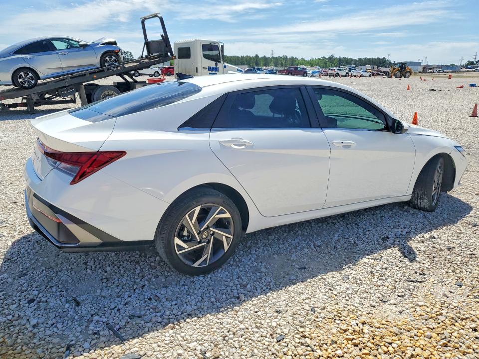 2024 Hyundai Elantra VIN KMHLS4DG0RU820456 COPART salvage auction — SIDE, Tx - Certificate Of Title, sold $6,600 on 2026-07-07 (photo 3)