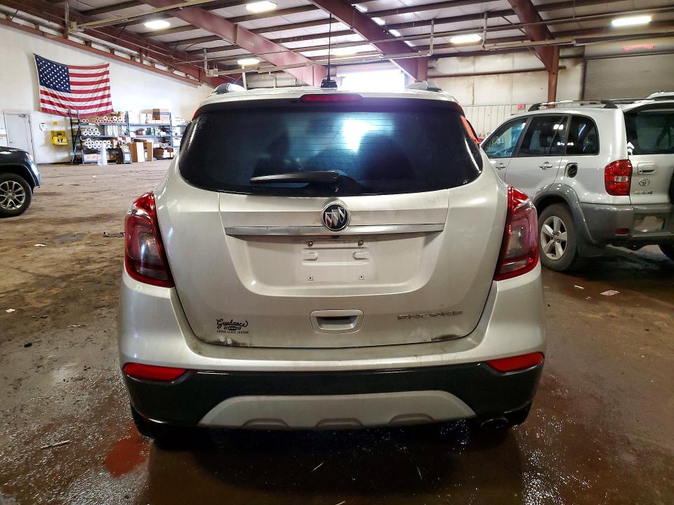 2020 Buick Encore VIN KL4CJASB3LB037612 COPART salvage auction — FRONT END, Mi - Certificate Of Title, sold $975 on 2026-07-10 (photo 6)
