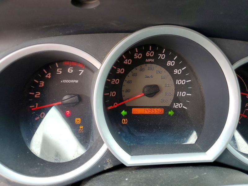 2010 Toyota Tacoma VIN 5TEUU4EN1AZ721835 COPART salvage auction — FRONT END, Tx - Salvage Vehicle Title, sold $4,750 on 2026-07-14 (photo 9)