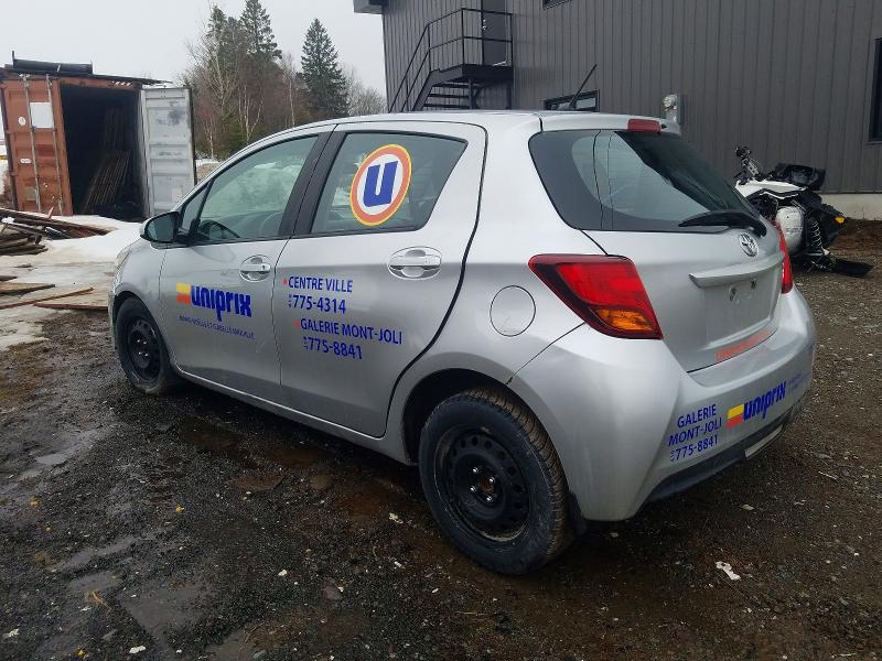 2017 Toyota Yaris VIN VNKKTUD31HA074505 COPART salvage auction — FRONT END, Qc - Gravement Accidente, sold $1,000 on 2026-07-21 (photo 2)