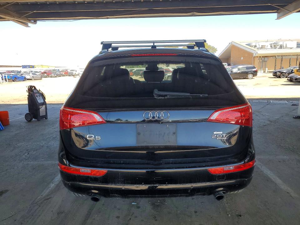 2012 Audi Q5 VIN WA1LFAFPXCA002109 COPART salvage auction — SIDE, Ca - Salvage Certificate, sold $350 on 2026-07-07 (photo 6)