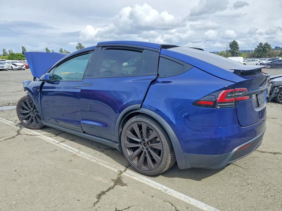 2023 Tesla Model x VIN 7SAXCBE53PF366359 COPART salvage auction — FRONT END, Ca - Salvage Certificate, sold $23,500 on 2026-07-06 (photo 2)
