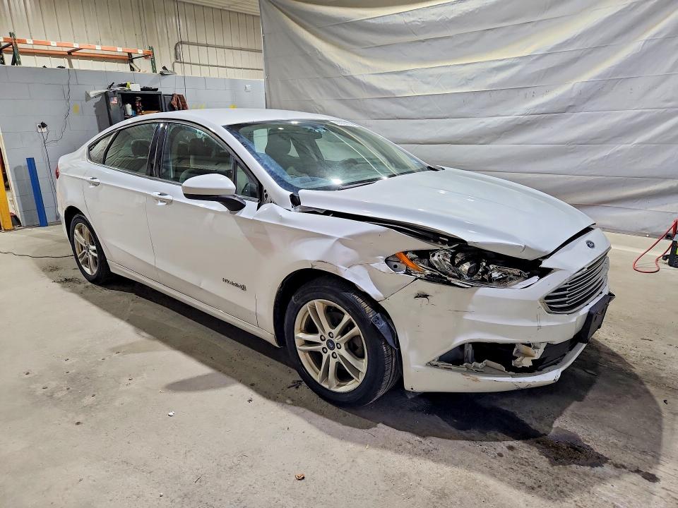 2018 Ford Fusion VIN 3FA6P0UUXJR192876 COPART salvage auction — FRONT END, ID - SALVAGE CERTIFICATE OF TITLE, sold $625 on 2026-07-02 (photo 4)