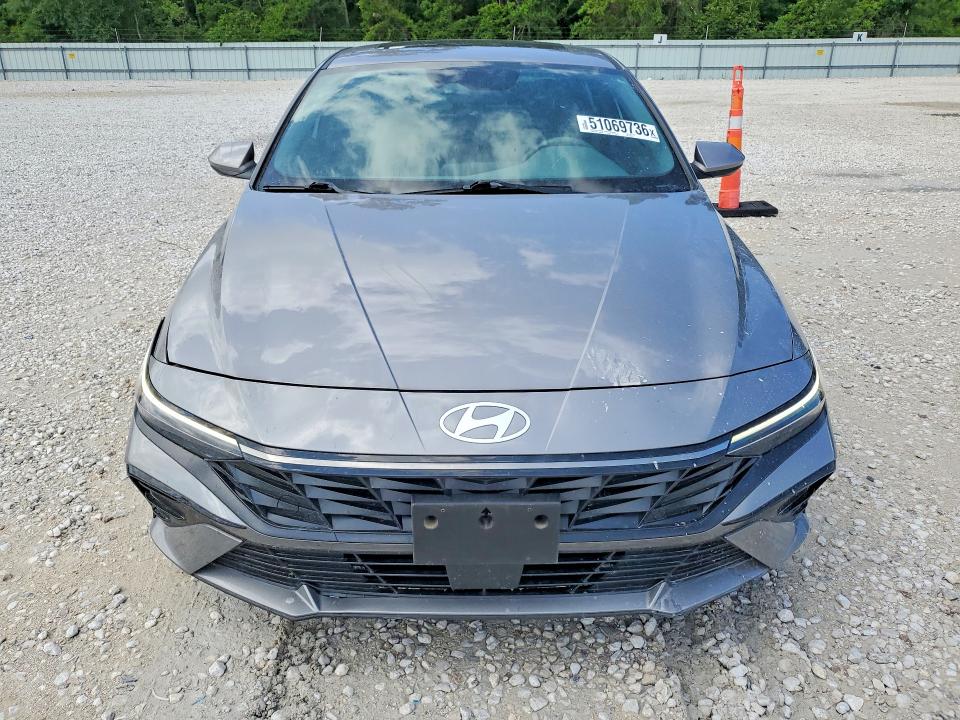 2024 Hyundai Elantra VIN KMHLS4DG3RU746725 COPART salvage auction — SIDE, Tx - Certificate Of Title, sold $6,800 on 2026-07-14 (photo 5)