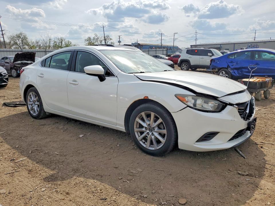 2014 Mazda 6 VIN JM1GJ1U61E1142942 COPART salvage auction — FRONT END, IL - SALVAGE CERTIFICATE, sold $1,200 on 2026-07-17 (photo 4)