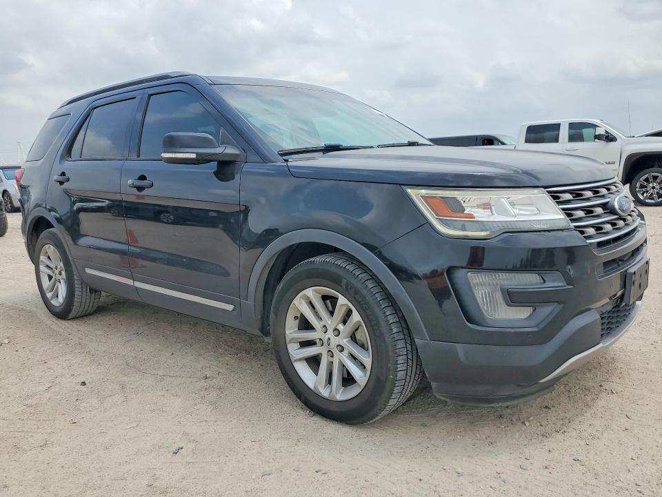 2017 Ford Explorer VIN 1FM5K7D86HGD63605 COPART salvage auction — REAR END, Tx - Salvage Vehicle Title, sold $3,500 on 2026-07-02 (photo 4)