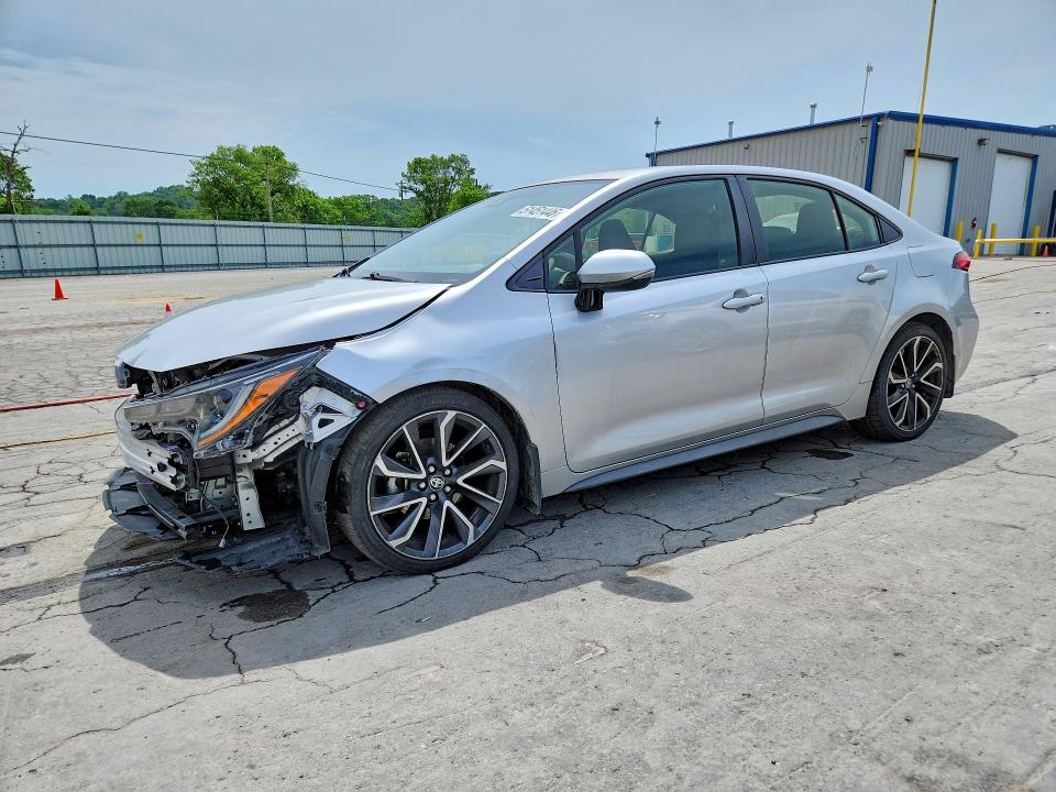 2020 Toyota Corolla VIN JTDS4RCE9LJ009092 COPART salvage auction — FRONT END, TN - SALVAGE CERTIFICATE, sold $6,100 on 2026-07-27 (photo 1)
