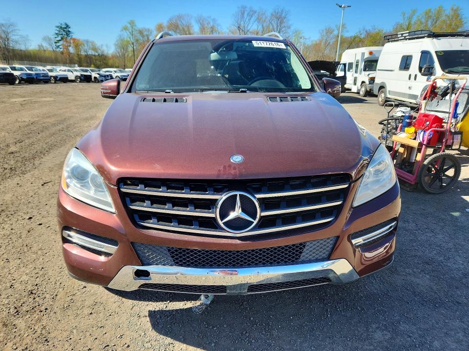2015 Mercedes-benz Ml-class VIN 4JGDA5HB1FA547374 COPART salvage auction — SIDE, CT - CERTIFICATE OF TITLE, sold $8,200 on 2026-07-27 (photo 5)