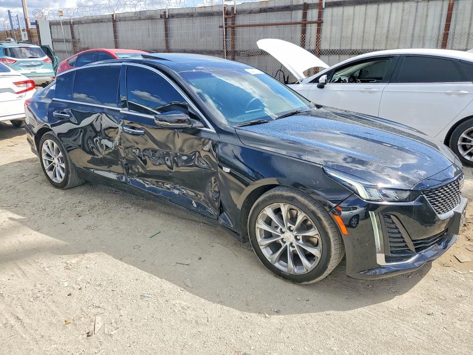 2024 Cadillac Ct5 VIN 1G6DN5RW5R0100831 COPART salvage auction — SIDE, Ca - Salvage Certificate, sold $15,000 on 2026-07-09 (photo 4)