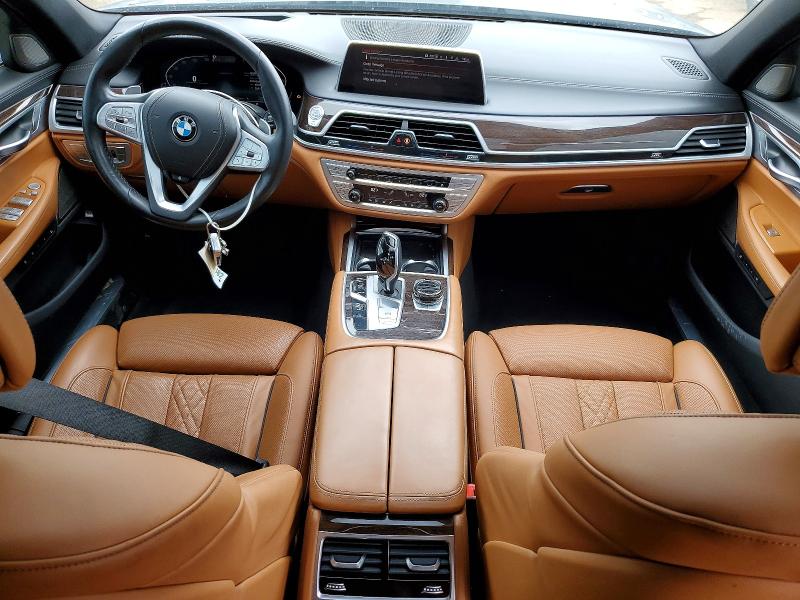2020 BMW 7er VIN WBA7U2C0XLGJ59515 COPART salvage auction — FRONT END, Il - Salvage Certificate, sold $15,700 on 2026-07-28 (photo 8)