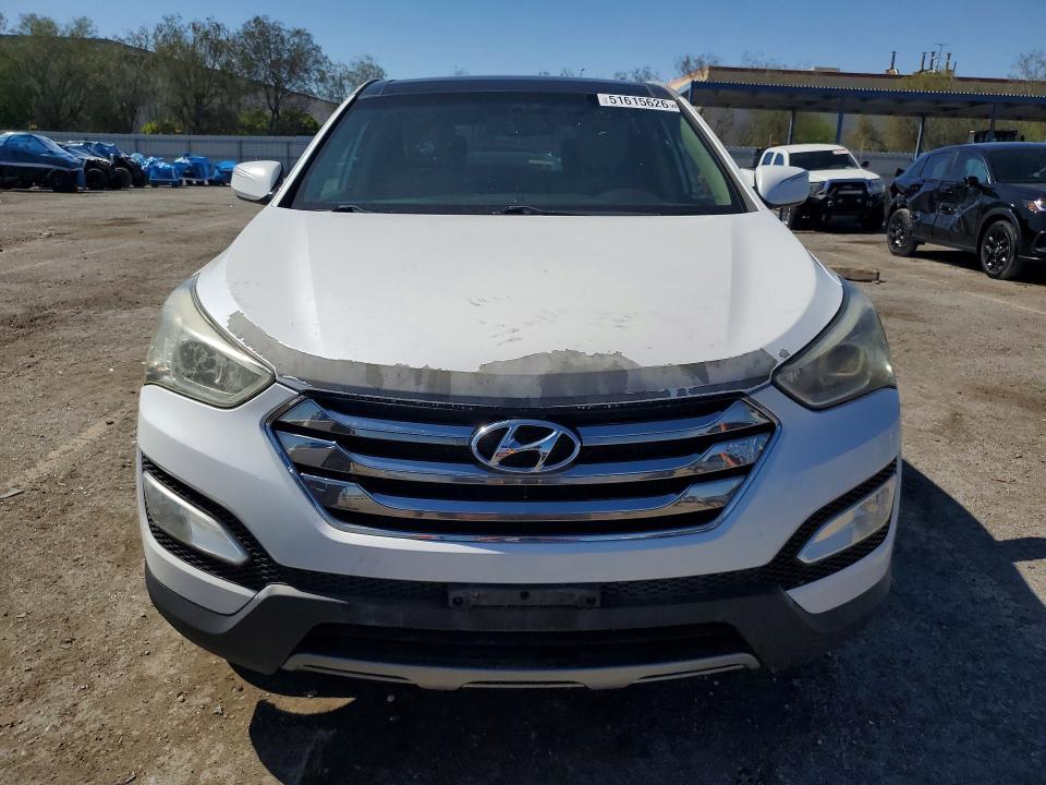 2013 Hyundai Santa fe VIN 5XYZWDLA4DG061160 COPART salvage auction — REAR END, Ut - Certificate Of Title, sold $775 on 2026-07-16 (photo 5)