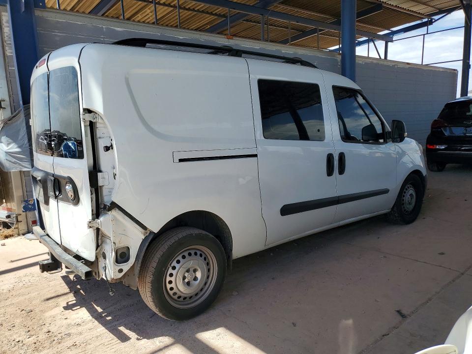 2017 Ram Promaster city VIN ZFBERFAB9H6D99665 COPART salvage auction — REAR END, Id - Salvage Certificate Of Title, sold $2,700 on 2026-08-12 (photo 3)