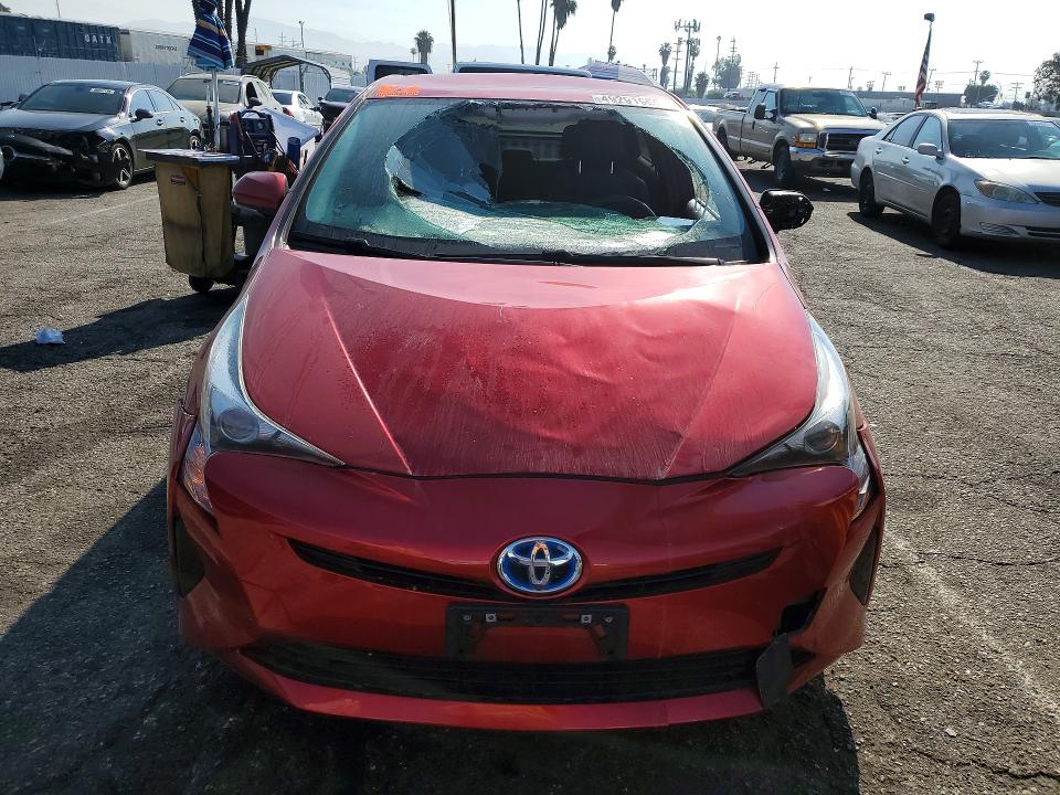 2016 Toyota Prius VIN JTDKARFU5G3513676 COPART salvage auction — VANDALISM, Ca - Salvage Certificate, sold $1,950 on 2026-07-14 (photo 5)