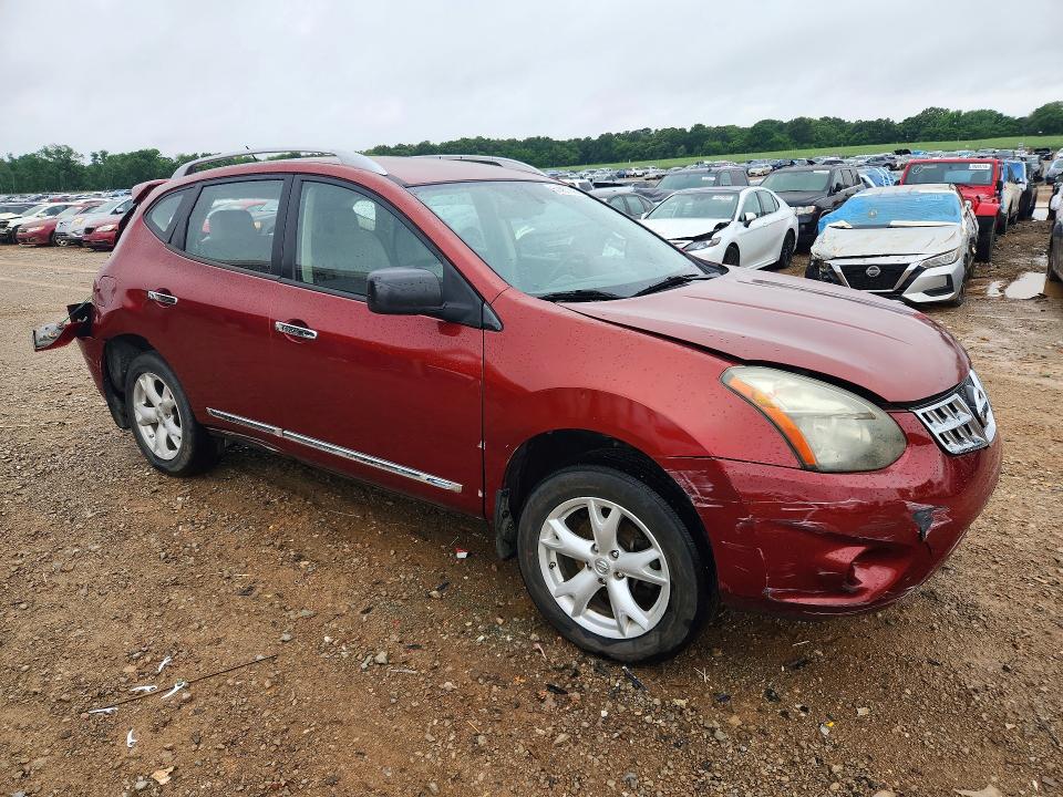 2014 Nissan Rogue VIN JN8AS5MV3EW718720 COPART salvage auction — REAR END, Al - Cert Of Title-Salvage Title, sold $175 on 2026-07-15 (photo 4)