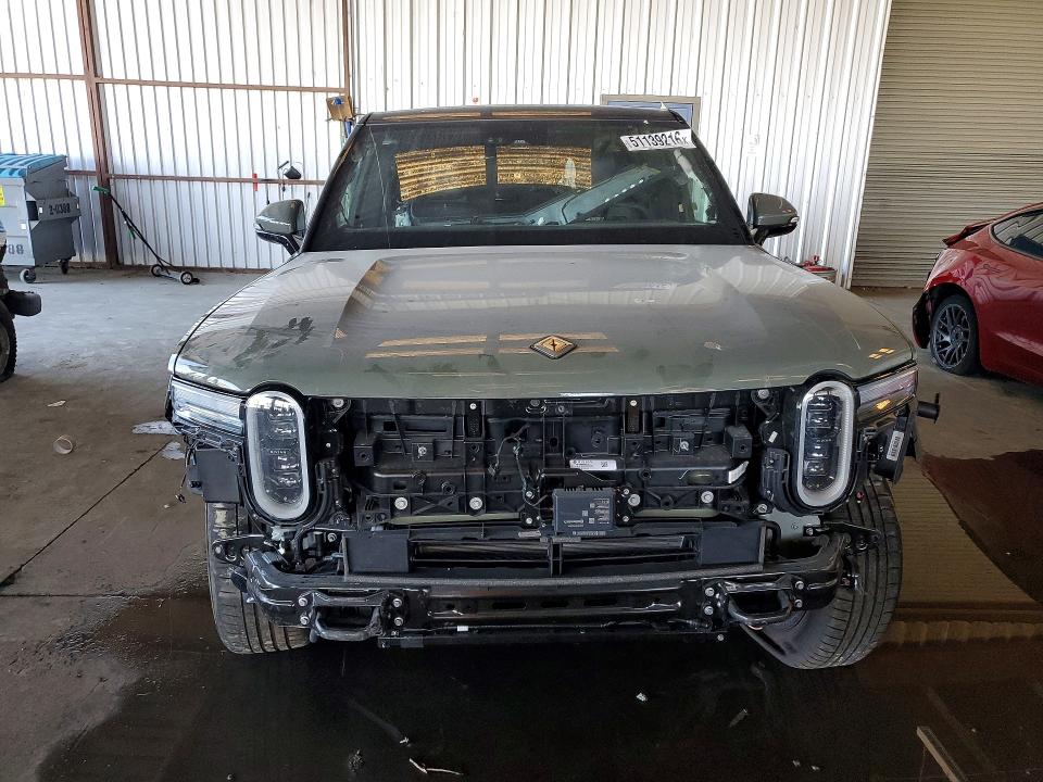 2026 Rivian R1s VIN 7PDSGABP1TN076265 COPART salvage auction — FRONT END, CA - SALVAGE CERTIFICATE, sold $31,500 on 2026-07-09 (photo 5)
