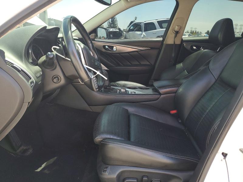 2019 Infiniti Q50 VIN JN1EV7AR1KM553333 COPART salvage auction — UNDERCARRIAGE, Ca - Salvage Certificate, sold $5,300 on 2026-07-07 (photo 7)