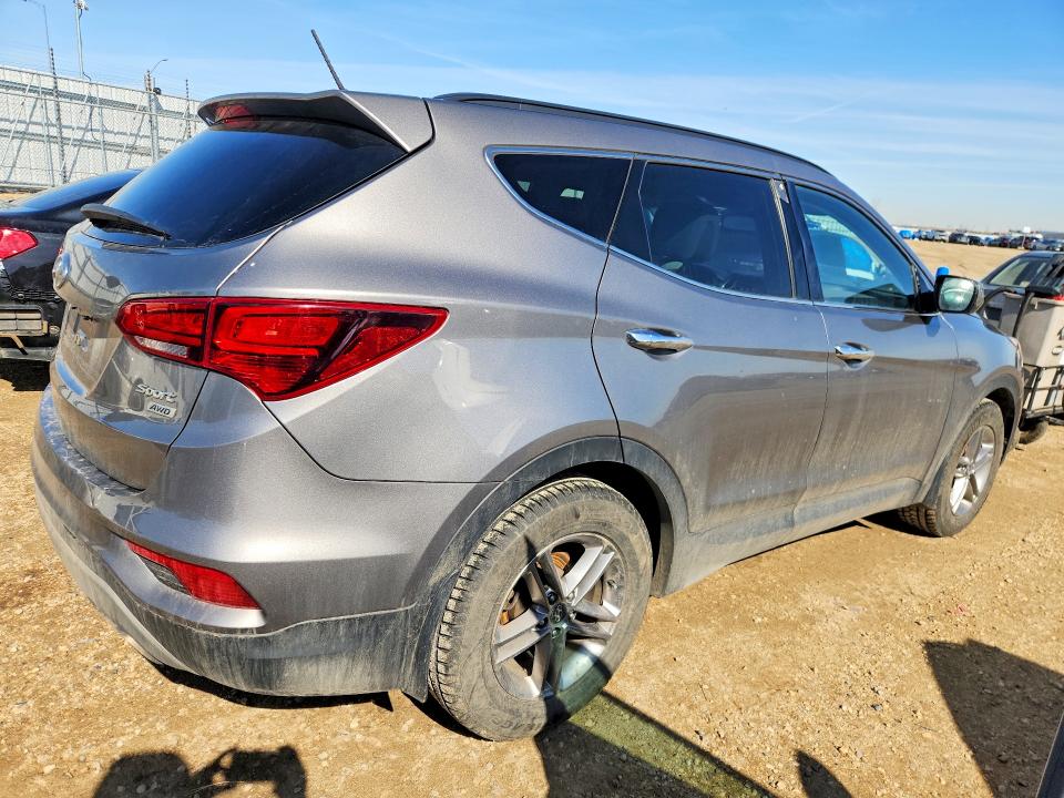 2018 Hyundai Santa fe VIN 5XYZTDLB4JG546492 COPART salvage auction — FRONT END, Ab - Bos - Salvage, sold $5,500 on 2026-07-02 (photo 3)
