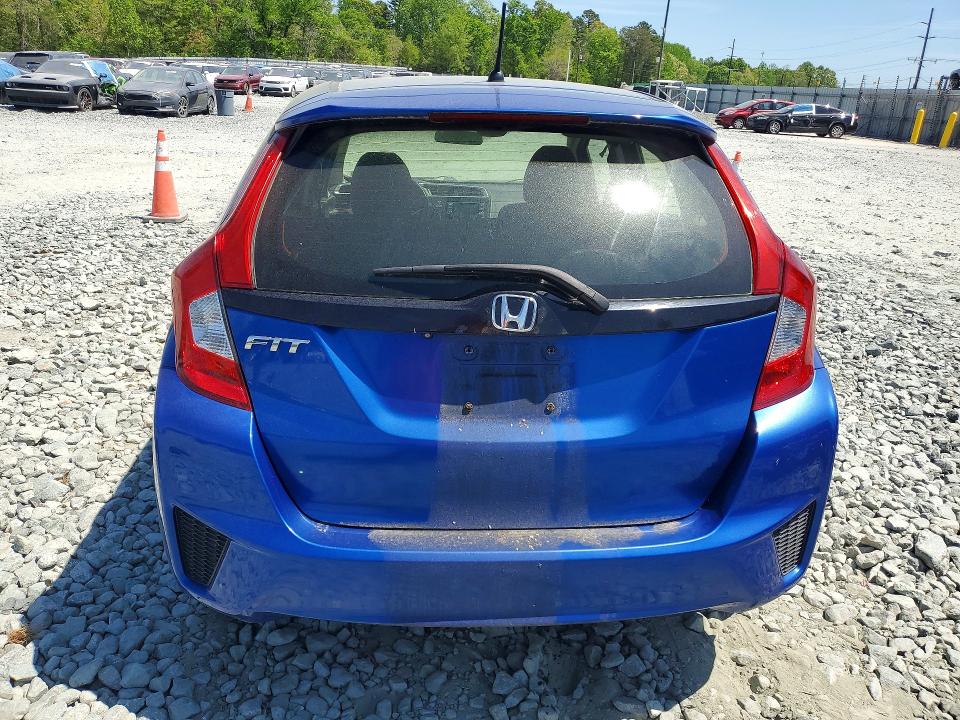 2017 Honda Fit VIN JHMGK5H5XHS001919 COPART salvage auction — FRONT END, Nc - Salvage Certificate Of Title, sold $150 on 2026-07-22 (photo 6)