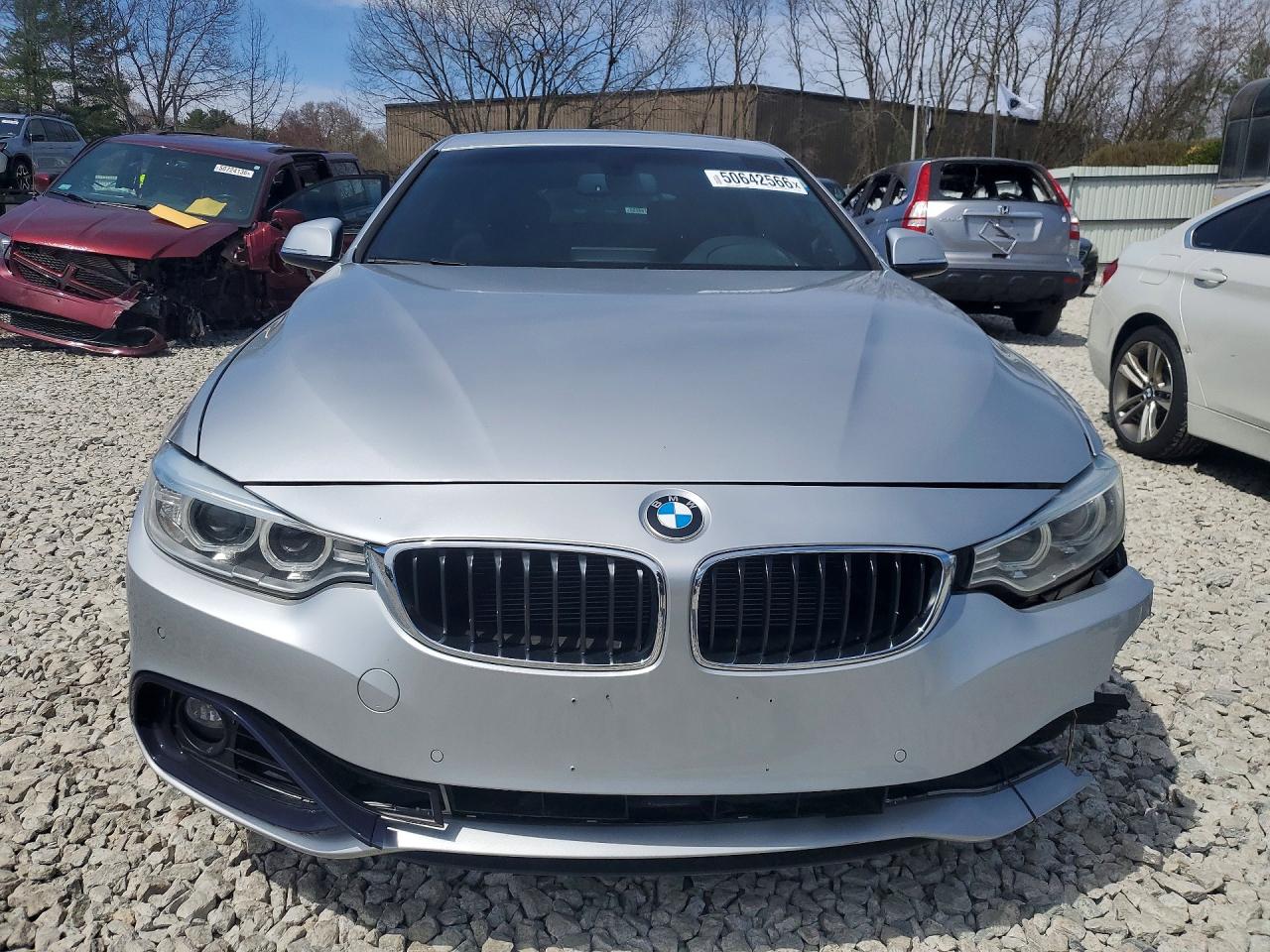 2016 BMW 4 Series VIN WBA4C9C50GG139788 COPART salvage auction — Front End, CT - CERTIFICATE OF TITLE (P), sold $2,350 on 2026-07-01 (photo 5)